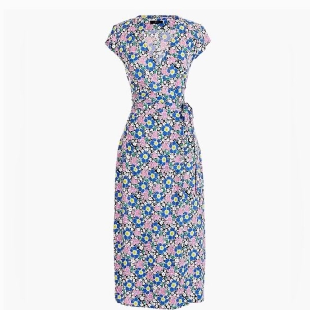 J. CREW FABRIZIA FLORAL DRESS